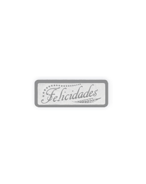 Etiqueta Adhesiva «Felicidades» Ref. 3-741