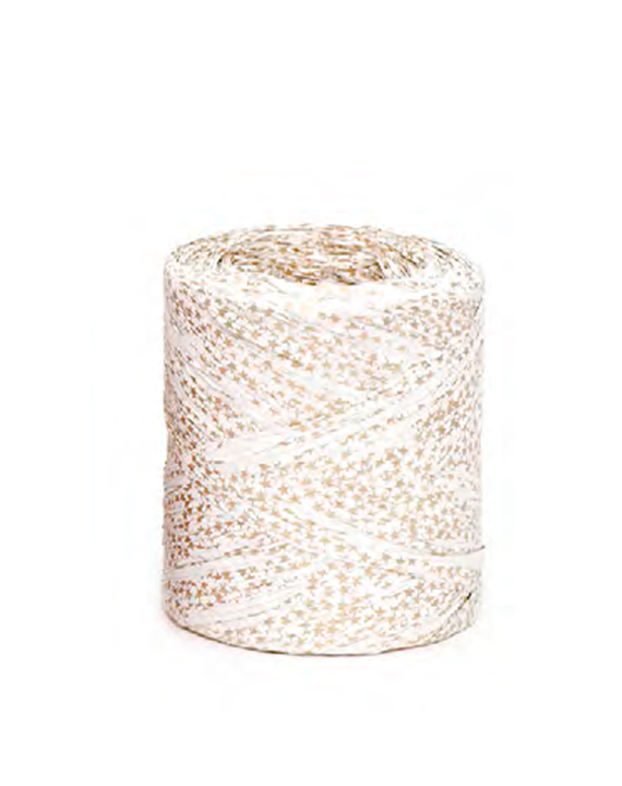 Bobina rafia epsilon ESTRELLAS/BLANCO
