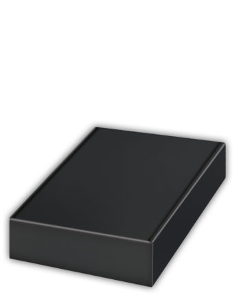 Caja Vino Negro 3 botellas (Con Separador Interno)