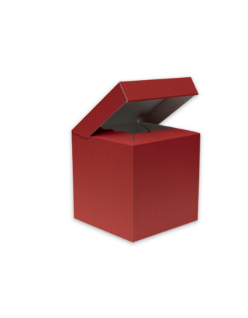 Caja decorativa Bauletto Rojo Línea 600