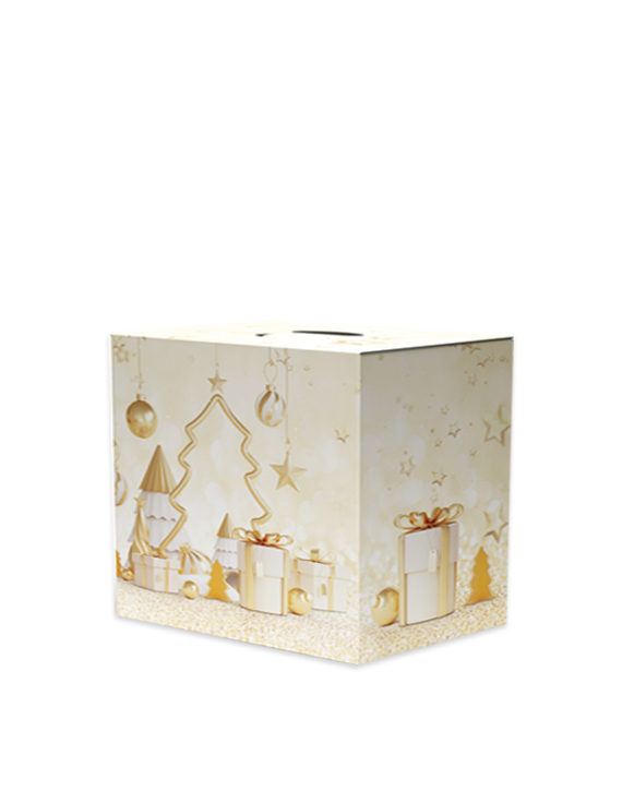 Caja con asas Incanto di Natale extra grande