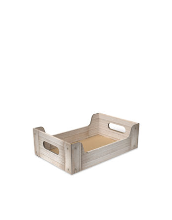 Cesta Shabby Wood (30x20x9 cm.)
