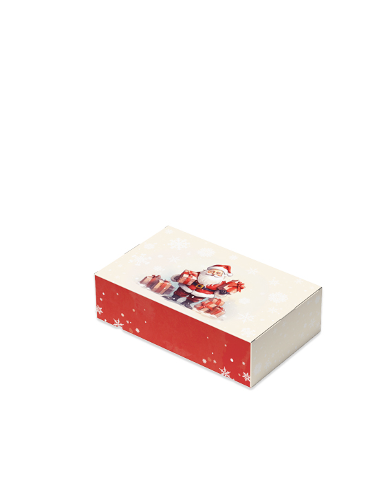 "Caja decorativa Santa Claus" pequeña (24x14.5x6.5 cm.)