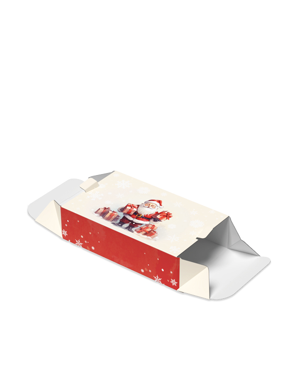 "Caja decorativa Santa Claus" pequeña (24x14.5x6.5 cm.)