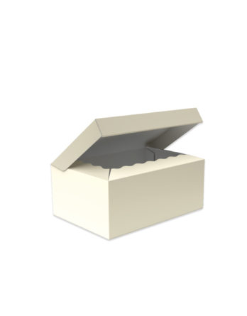 Caja decorativa Bauletto "Gofratto Avorio" Línea 500 (32.5x22.5x13.5 cm.)