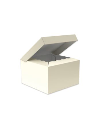 Caja decorativa Bauletto "Goffrato Avorio" Línea 700 (25x25x15 cm.)