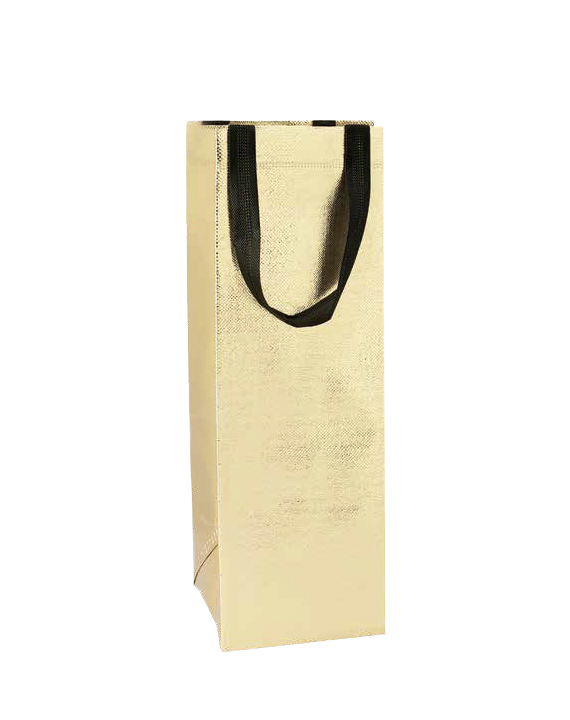 Bolsa TNT Trendy Cuqui Oro 1 Botella