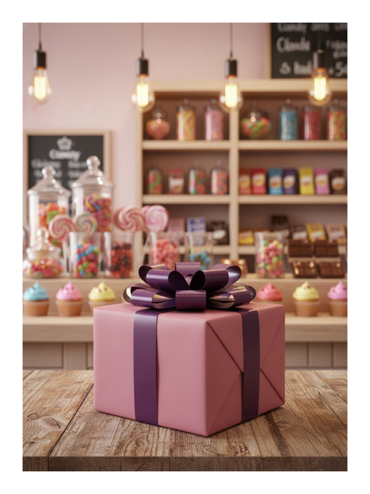 Bobina de Papel Eco Natur Liso Rosa Pastel