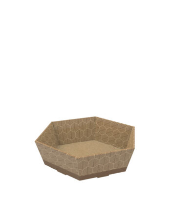 Cesta Hexagonal Everyday (16.5x18x6 cm.)