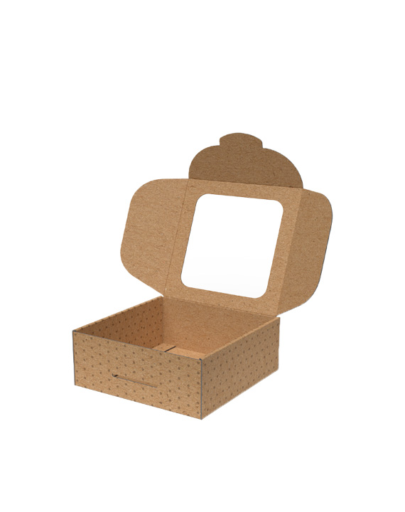 Caja Decorada Pois (20.5x22x9.5 cm.)