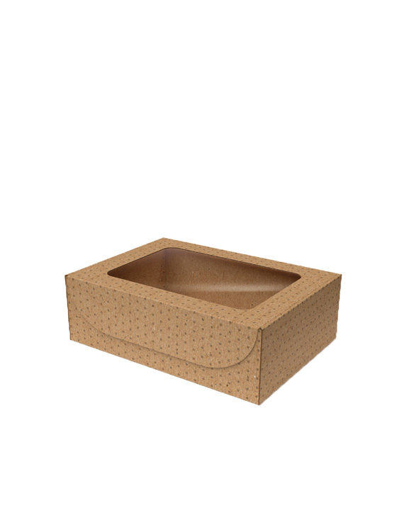 Caja Decorada Pois (36x26x11.5 cm.)