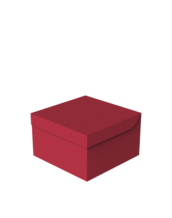 Caja Red Velvet (28x28x25 cm.)