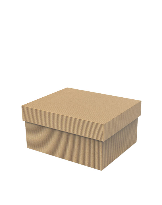 Caja "Kraft Línea 880" sin ventana (15x15x22 cm.)