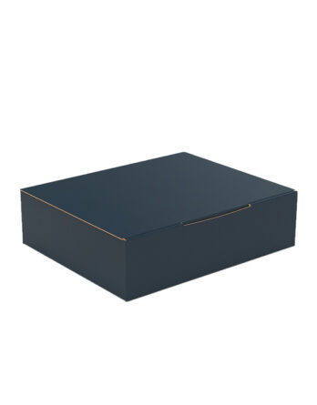 Caja de vino Goffrato Azul 3 Botellas
