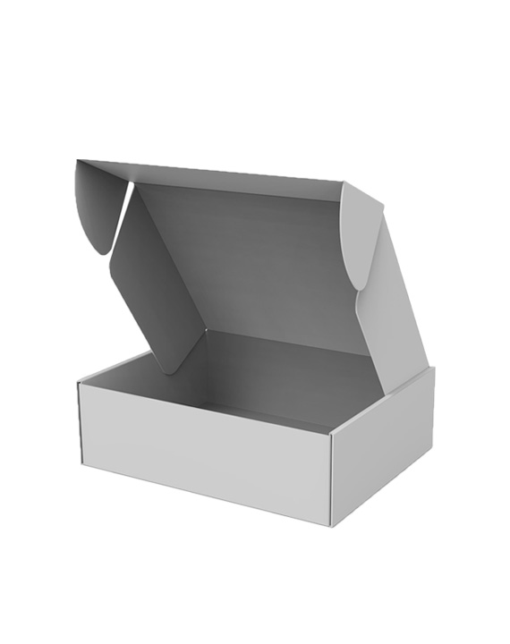 Caja e-commerce Blanca (25x20x8 cm.)