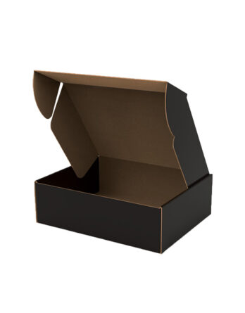 Caja e-commerce Negro (25x20x8 cm.)