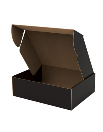Caja e-commerce Negro (35.5x27.5x9 cm.)