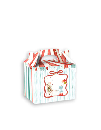 Caja Decorada Baby Circus (16x12x20 cm.)