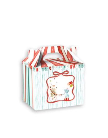 Caja Decorada Baby Circus (20x15x24 cm.)