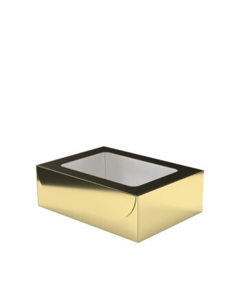 Caja de vino Glitter Oro