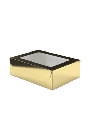 Caja de vino Glitter Oro