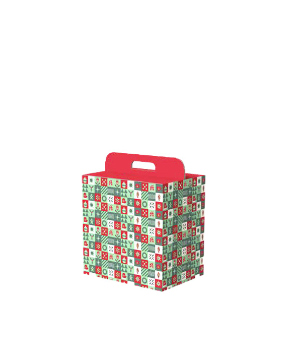 Caja Decorada Green Armony (28x20.5x34 cm.)