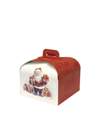 Caja Decorada Santa Claus