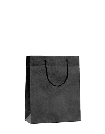 Bolsa Natural Lux Collection Negro (papel reciclado)