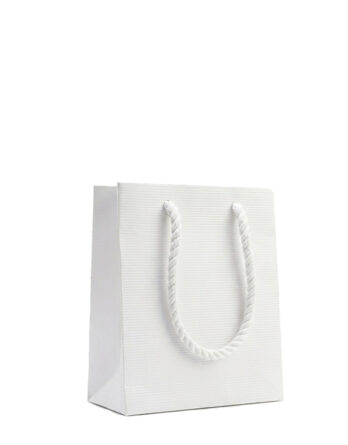 Bolsas Artelux "Rayas blancas" Plastificadas Brillo