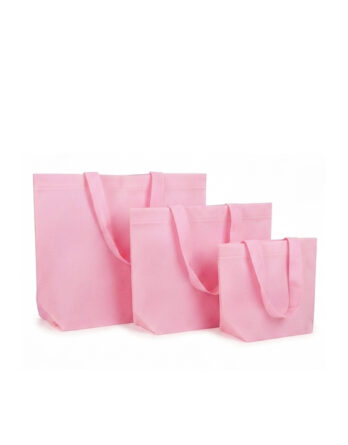 Bolsas TNT sin Plastificar Rosa EcoBag