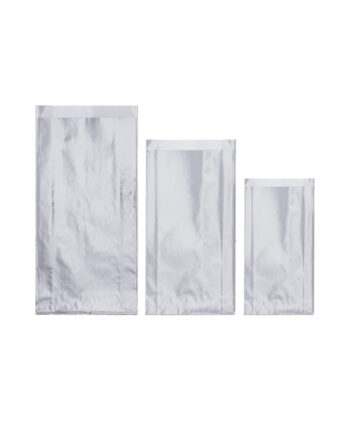 Sobres Papel Metalizado Plata