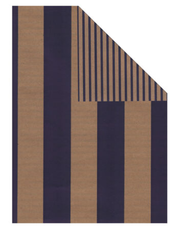 Bobina de Papel Eco Natur Bicolor FB779 Kraft Hawana/Azul